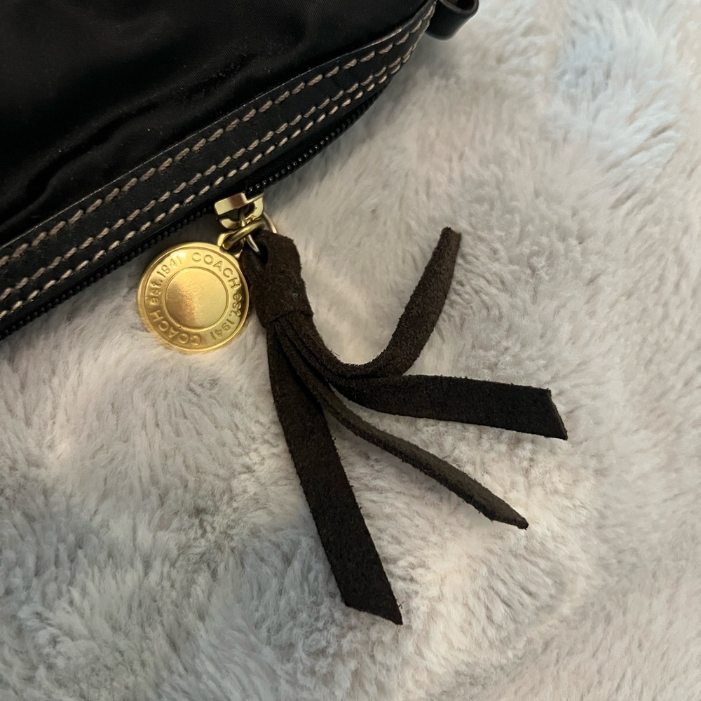 Coach Women's Bag with Gold Accents - Picture 2 of 6